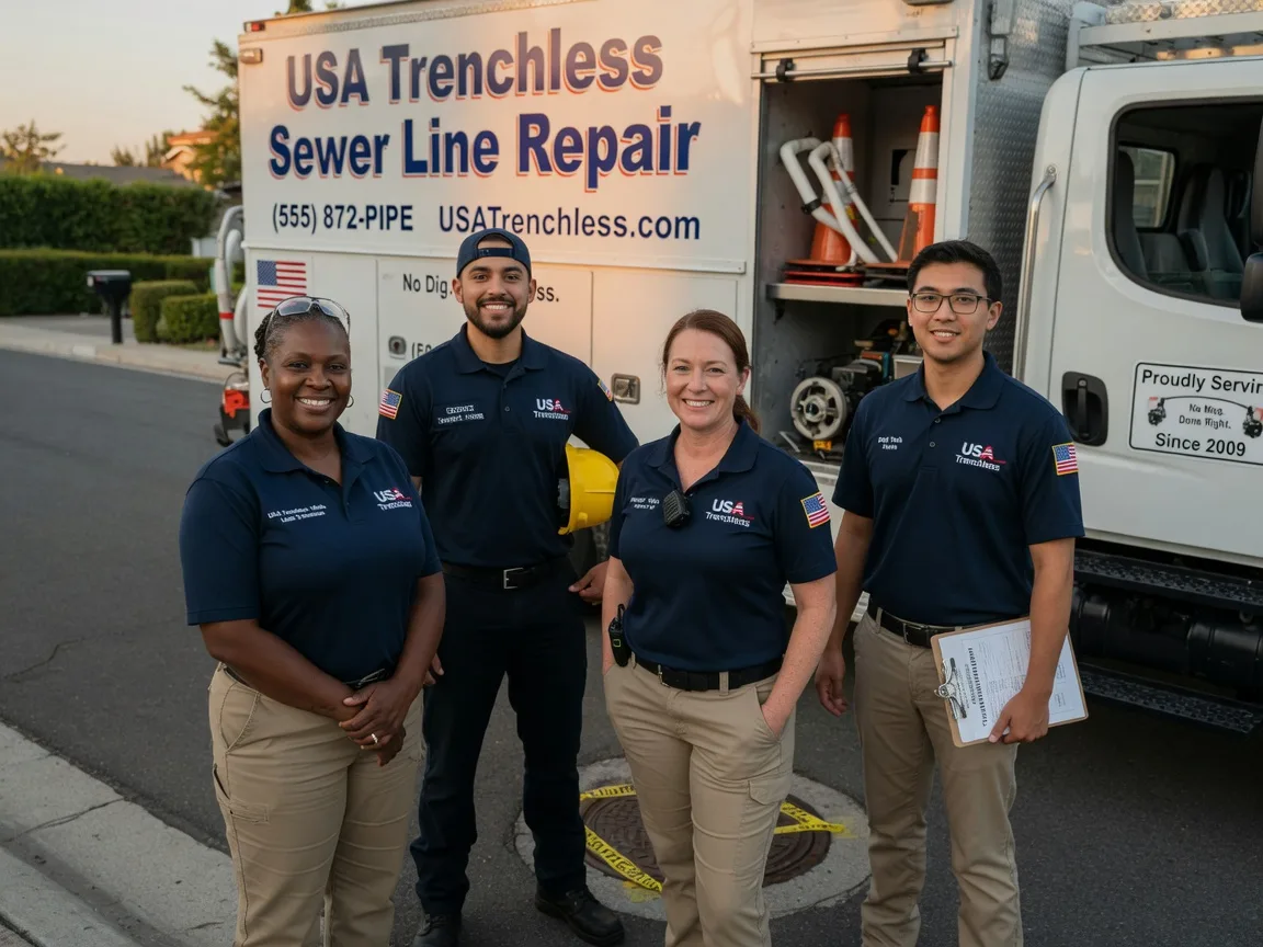 Sewer Line Repair company in Honey Grove, TX